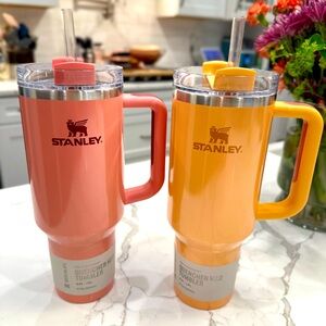 NWT LIMITED EDITION Stanley Tumbler set WINTER BERRY AND BELLINI SHIMMER 40oz